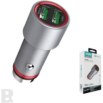 9fnPWjoqFAuAjamh شارژر فندکی 30 وات وابی مدل C6 - Image 1