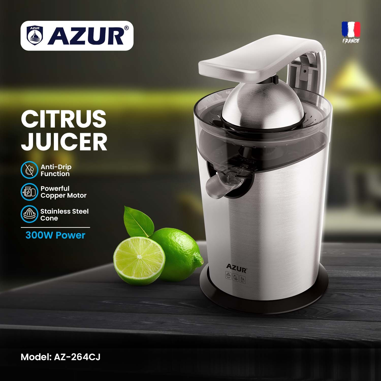 264-1 آب مرکبات گیر اهرمی آزور AZUR مدل AZ-264CJ - Image 1